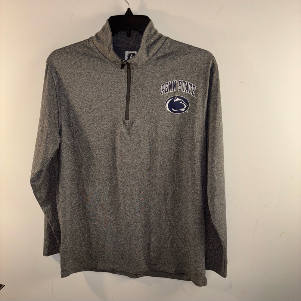 Penn State Nittany Lions Russell Athletic Gray Heather Pullover light Sweatshirt
